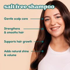 Nature Spell Shampoing Mousse Douce: texture légère pour un lavage agréable