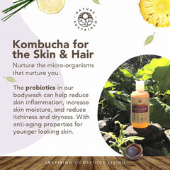 Nature Sustained – probiotiques fermentés, soin doux et lumineux pour la peau.