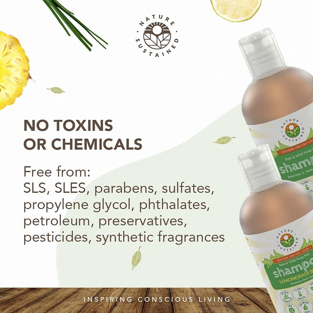 Nature Sustained Shampoing Original, emballage recyclable et production éco-responsable.