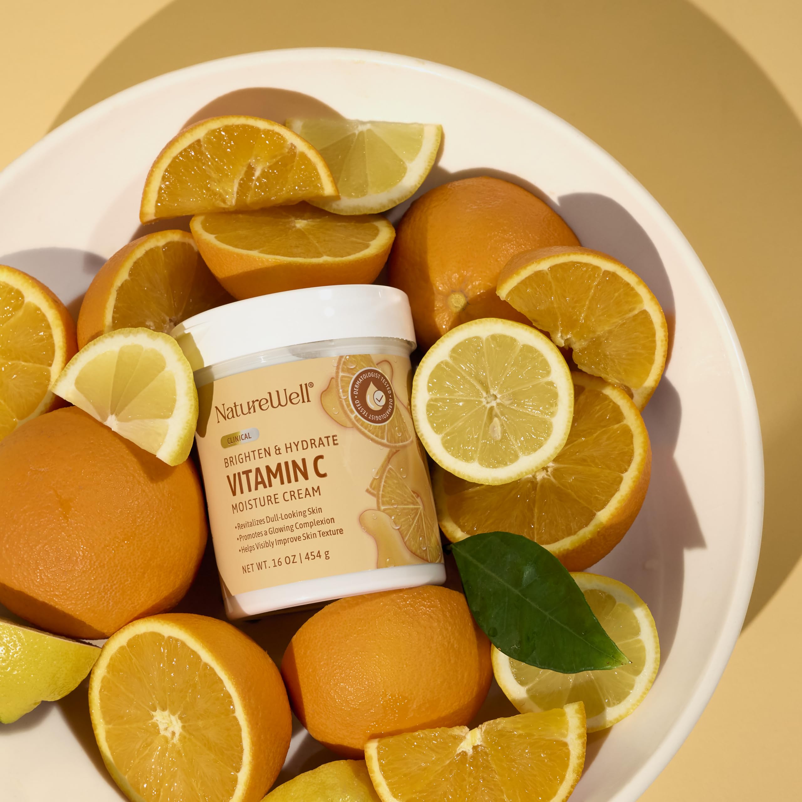Nature Well daily-use scene captures soft, dewy finish after application.