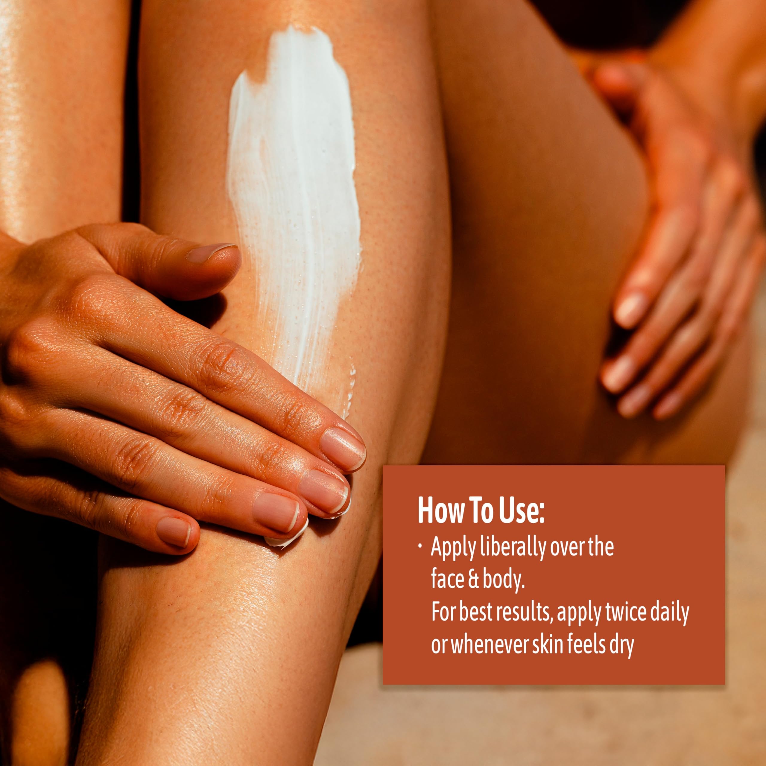 Nature Well face-application scene demonstrates daily use for visible hydration.
