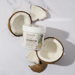 NATURE WELL Hydrate & Soften crème coco pour le corps, nourrissante et absorption rapide.