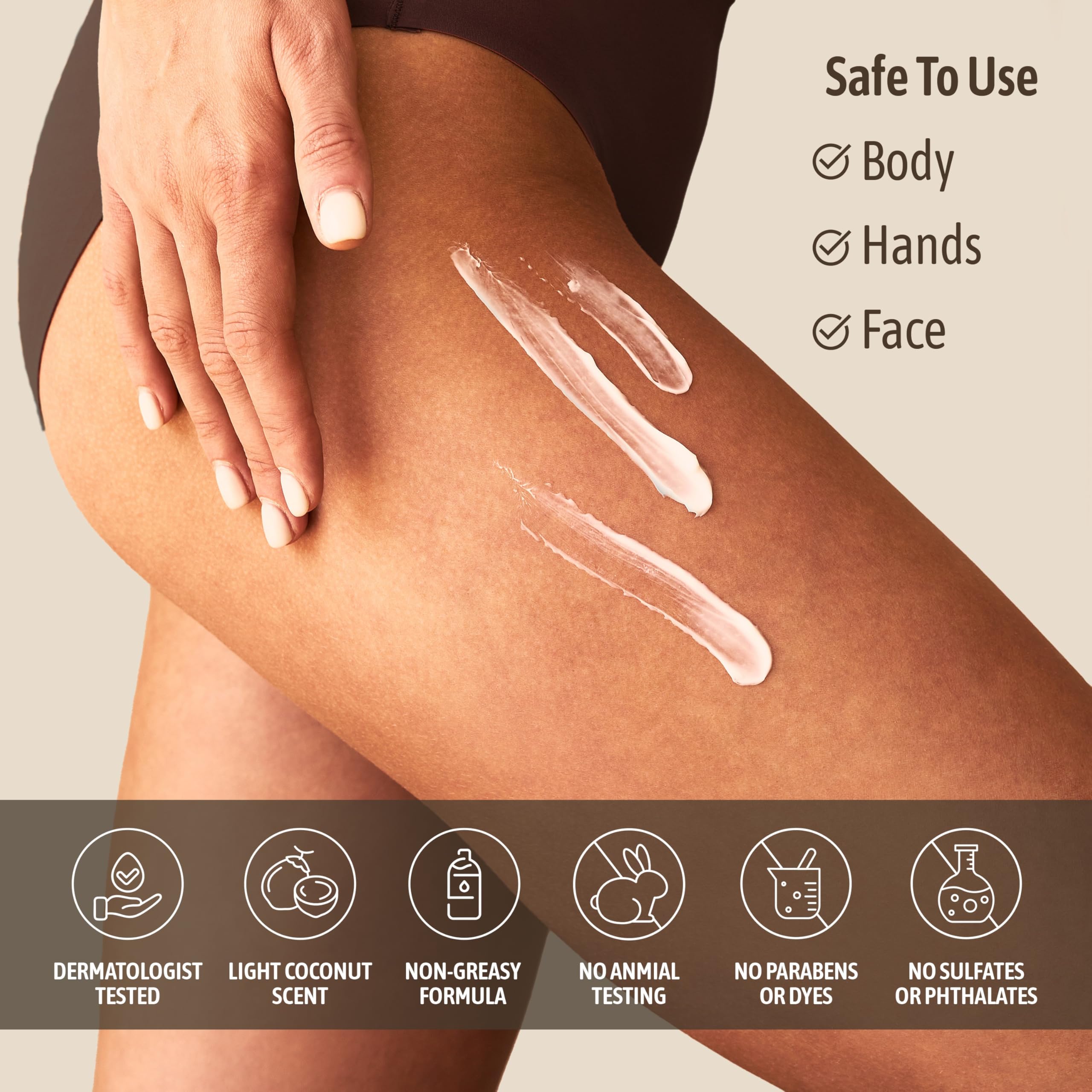 NATURE WELL Hydrate & Soften crème coco, profil naturel pour une routine quotidienne.
