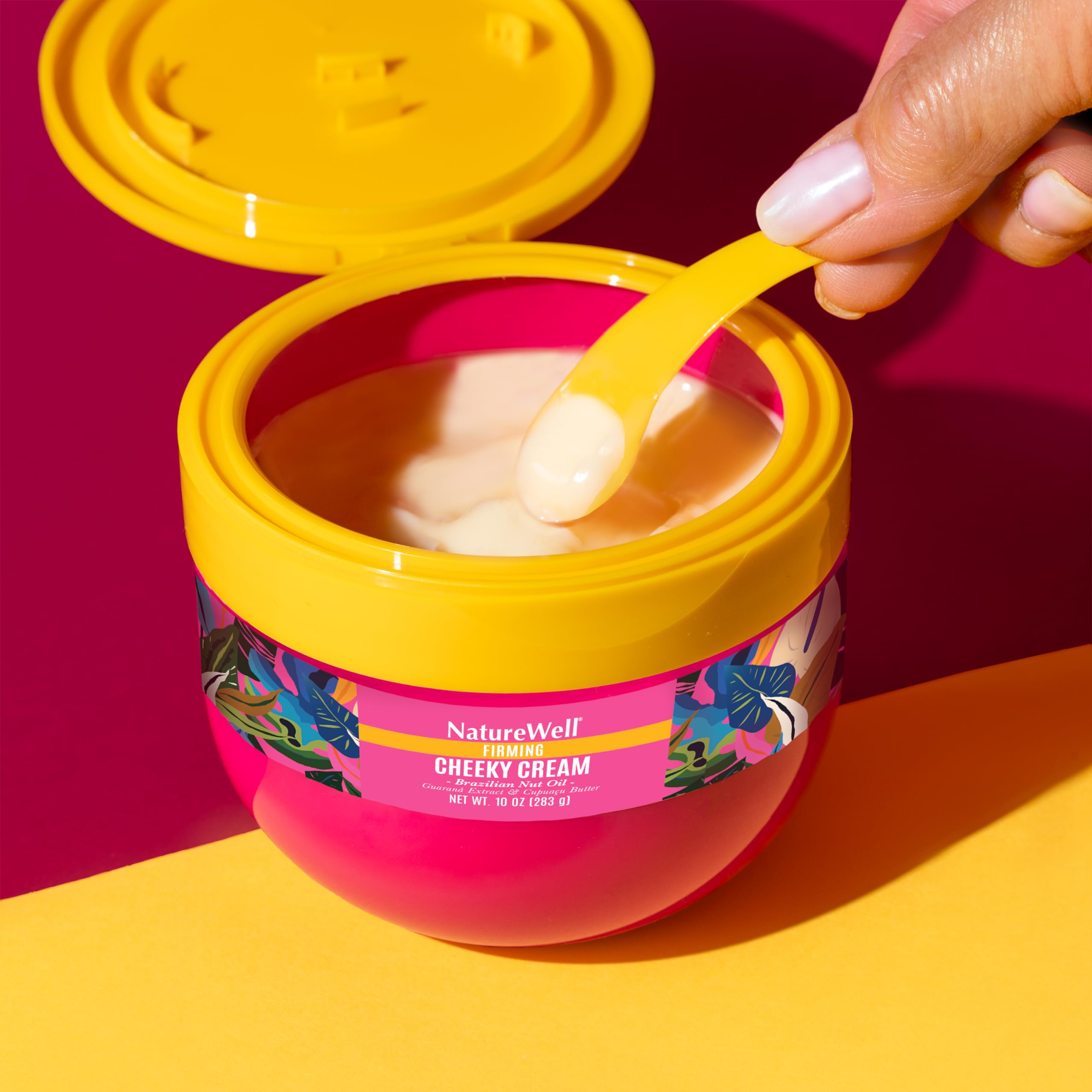 NATURE WELL Massage doux lors de l'application, moment de soin quotidien.