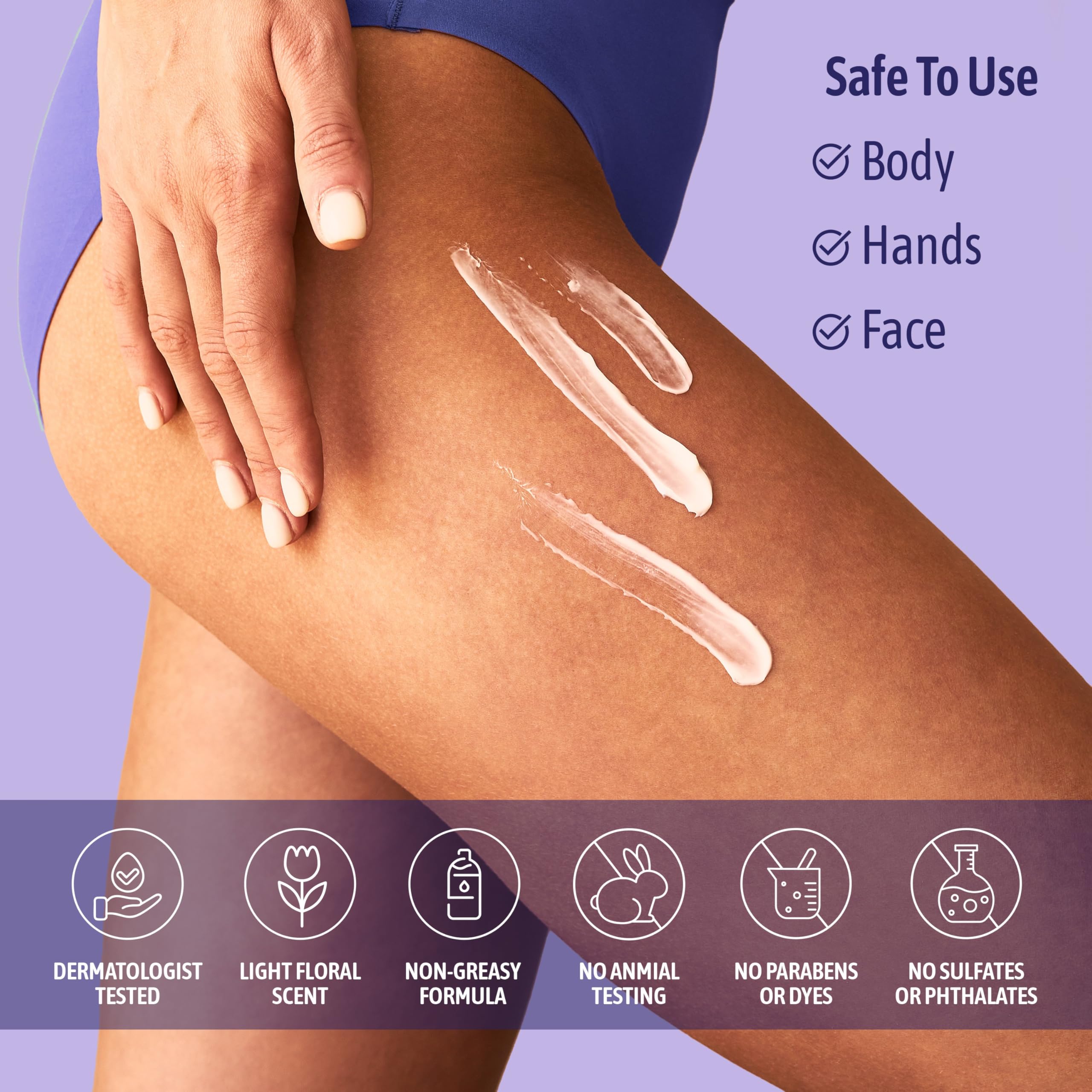 Nature Well Crème après-douche absorption rapide et sensation douce
