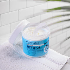 NATURE WELL crème retinol avancée – pot mains: douceur durable et confort quotidien.