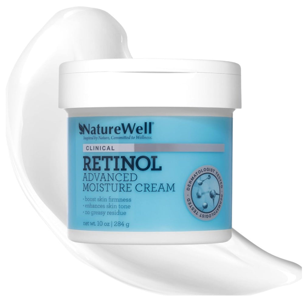 NATURE WELL Crème Retinol Visage: hydratation durable et éclat du teint.