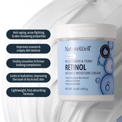 NATURE WELL Pot Retinol: pot pratique pour usage quotidien.