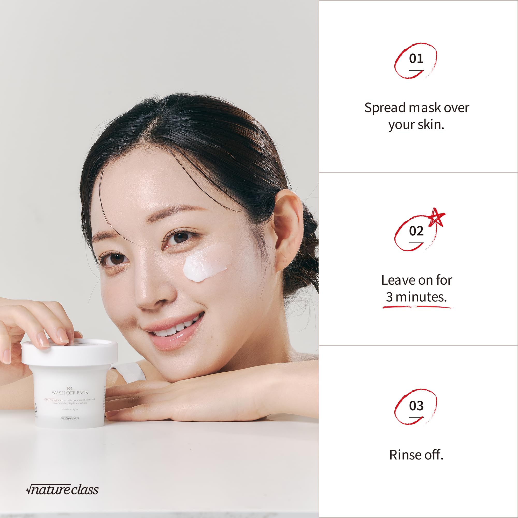 NatureClass R4 refinement-pores indiquant pores visiblement affinés.