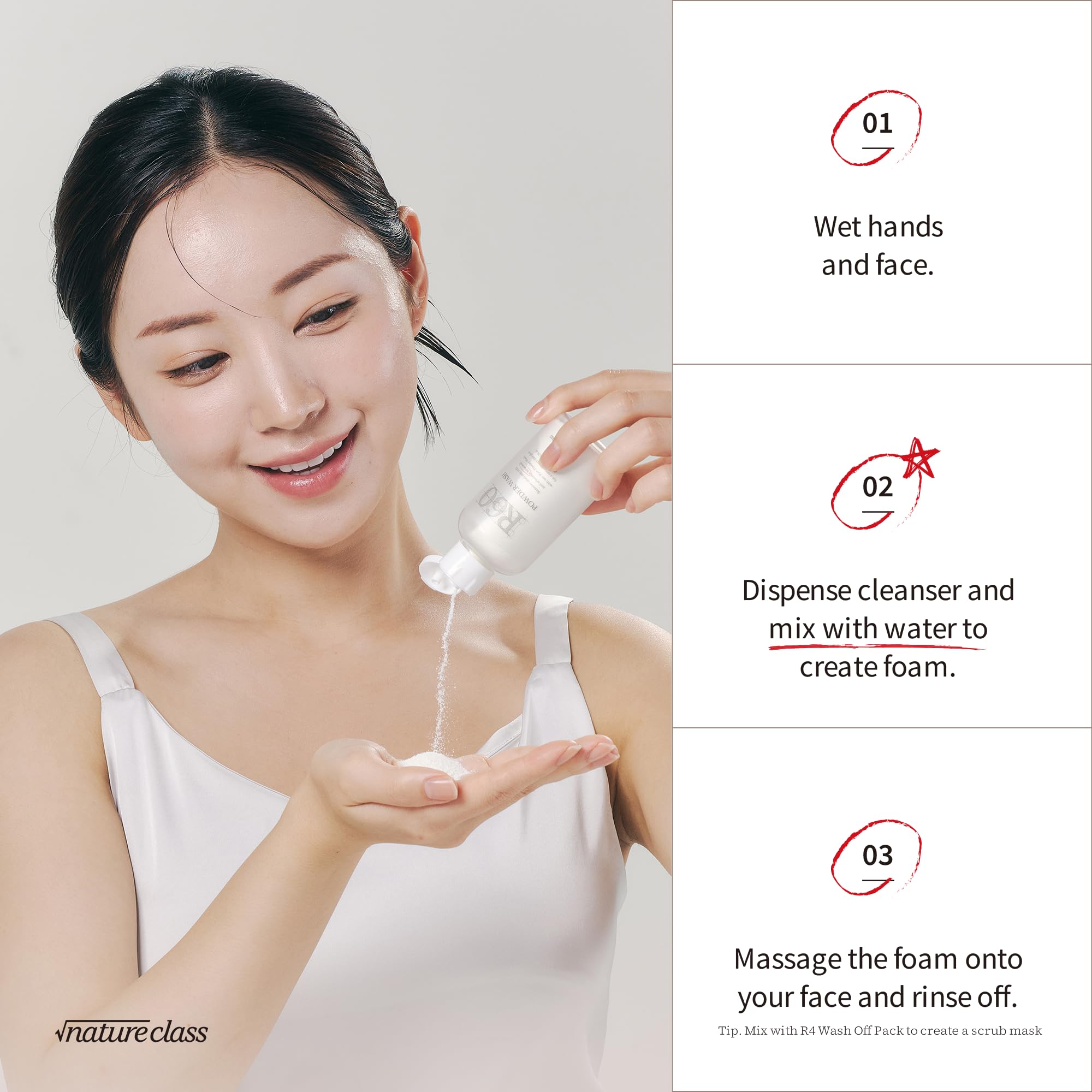 NATURECLASS R60 Purifiant-1-minute: purifie rapidement après chaque utilisation