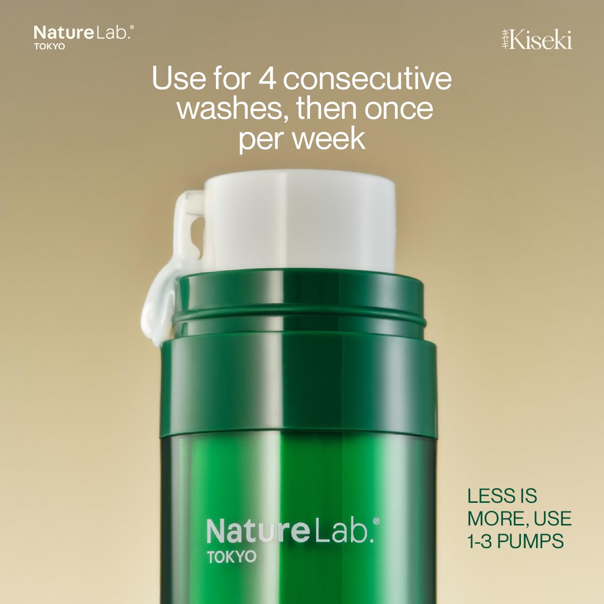 NatureLab.TOKYO Kiseki – extrait de lotus protégeant les fibres capillaires.