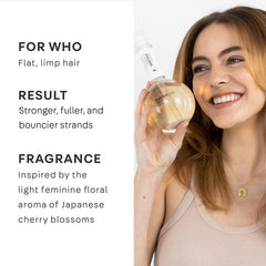NatureLab.TOKYO Perfect Volume Shampoo – contenant des protéines végétales pour plus de corps