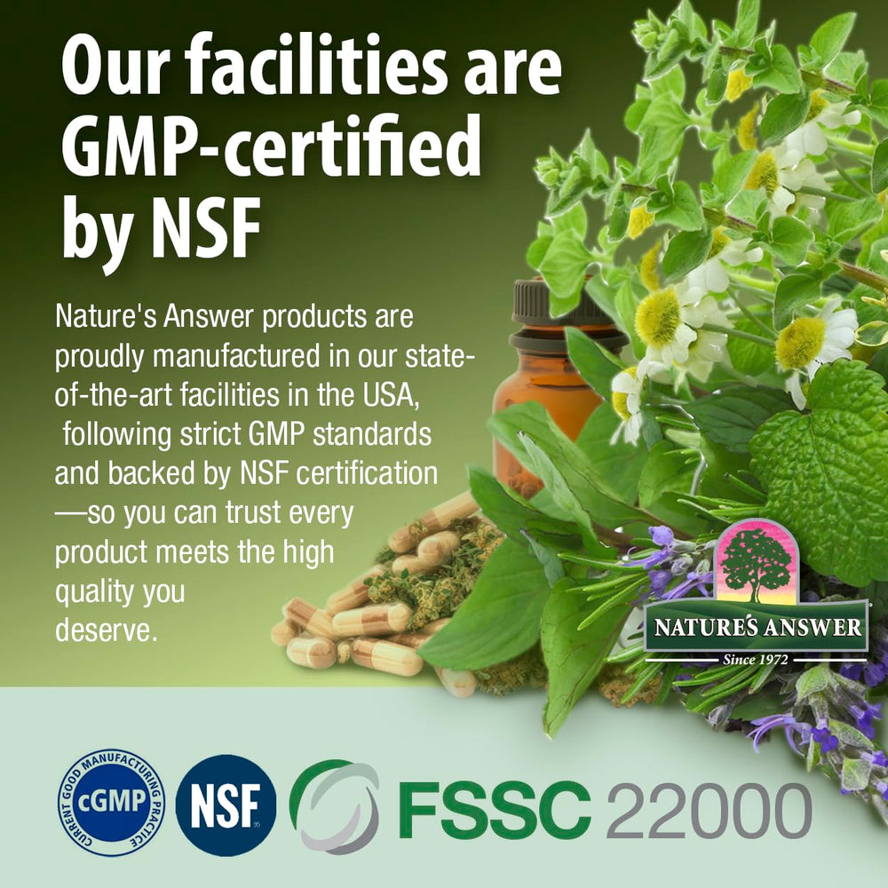 Nature's Answer Crème Réglisse – teint lumineux naturel sans alcool.