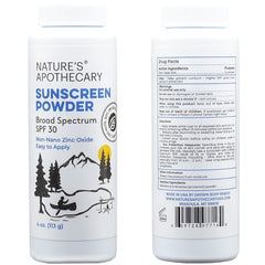 NATURE'S APOTHECARY – texture fine de poudre zinc oxyde légère.