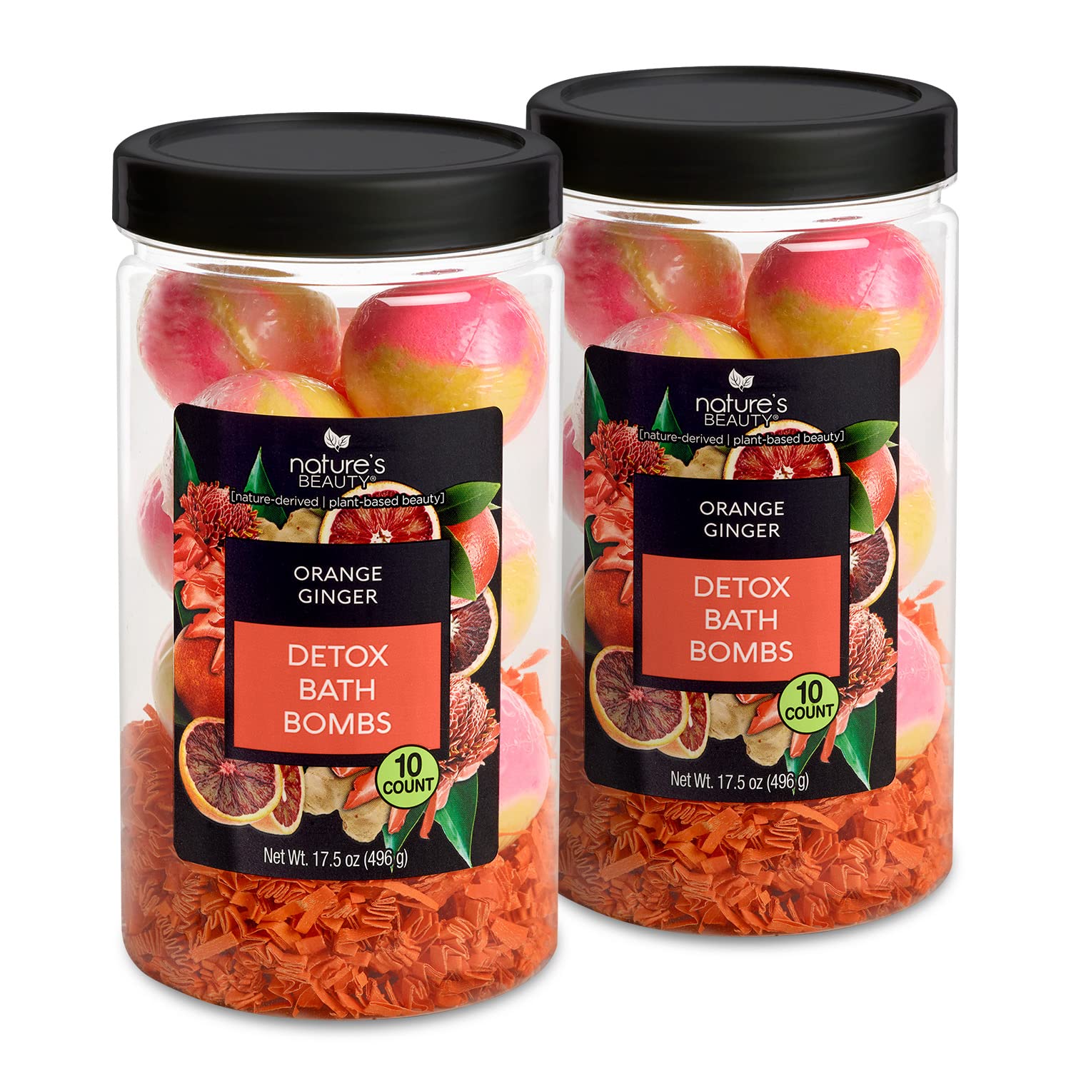 Nature's Beauty bombe-bain orange-gingembre détente spa à domicile