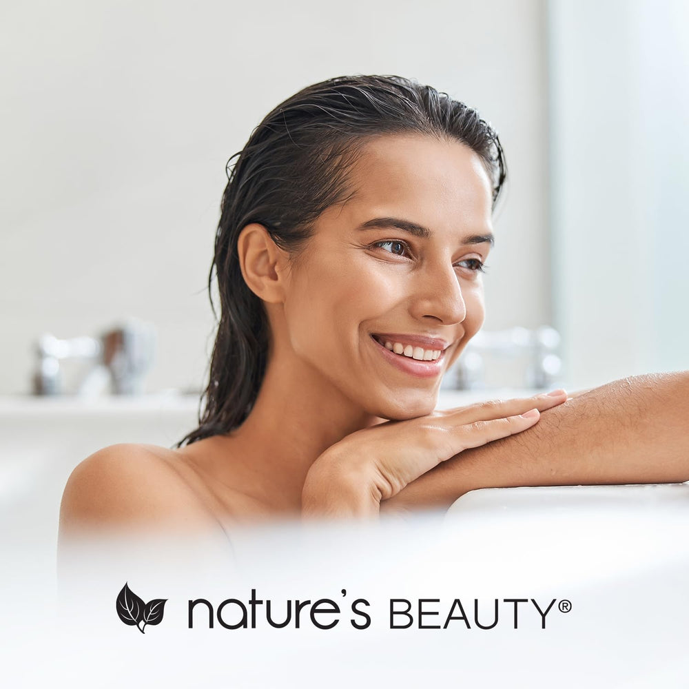 Nature's Beauty gift-ready packaging shot suggests a thoughtful self-care gift.