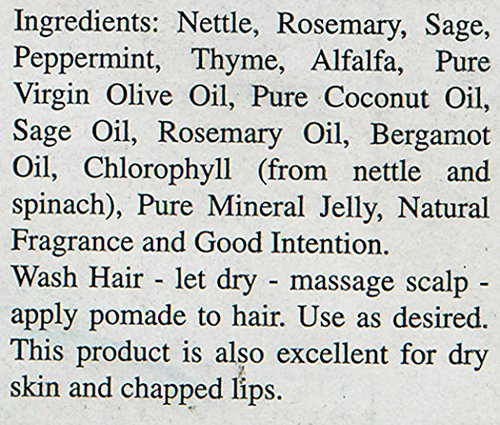 Nature's Blessings pommade cheveux coiffage naturel pour look soigné sans résidu.