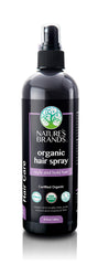 Spray capillaire bio Nature's Brands Herbal Choice Mari, texture légère et brillance naturelle.