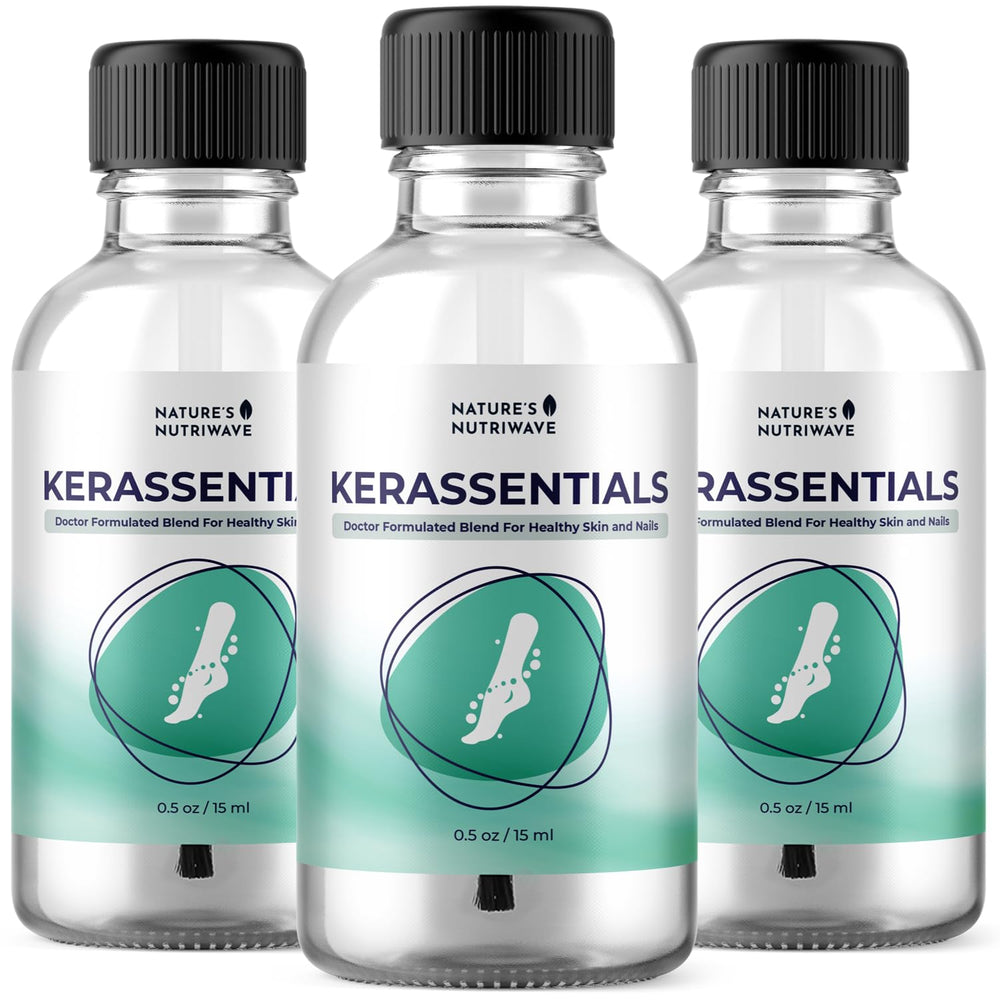 Nature’s NutriWave Kerassentials huile 8-en-1 — flacon pour ongles et peau