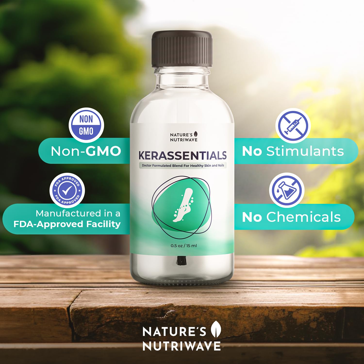 Nature’s NutriWave Kerassentials routine simple pour tous types