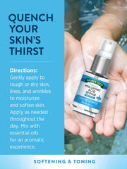 Ambiance spa à domicile avec Nature's Truth hydratant délicat pour la peau.