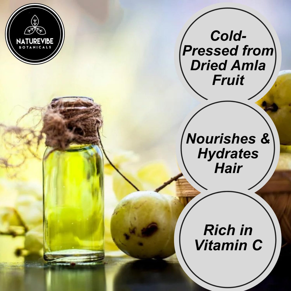 Naturevibe Botanicals Amla Oil ingrédients purs et naturels