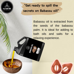 Naturevibe Botanicals Babassu Oil skin care application close-up shows smooth texture.