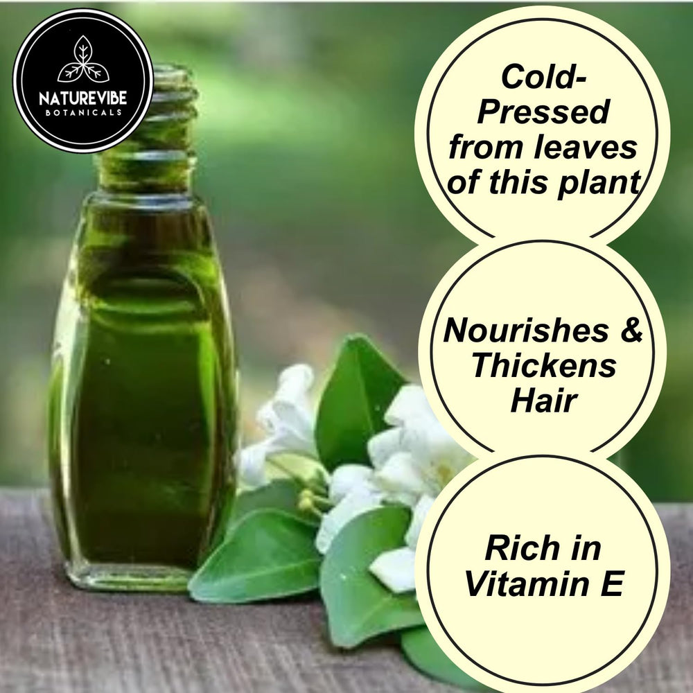 Naturevibe Botanicals Bhringraj huile — texture dense, richesse nourrissante pour cheveux.