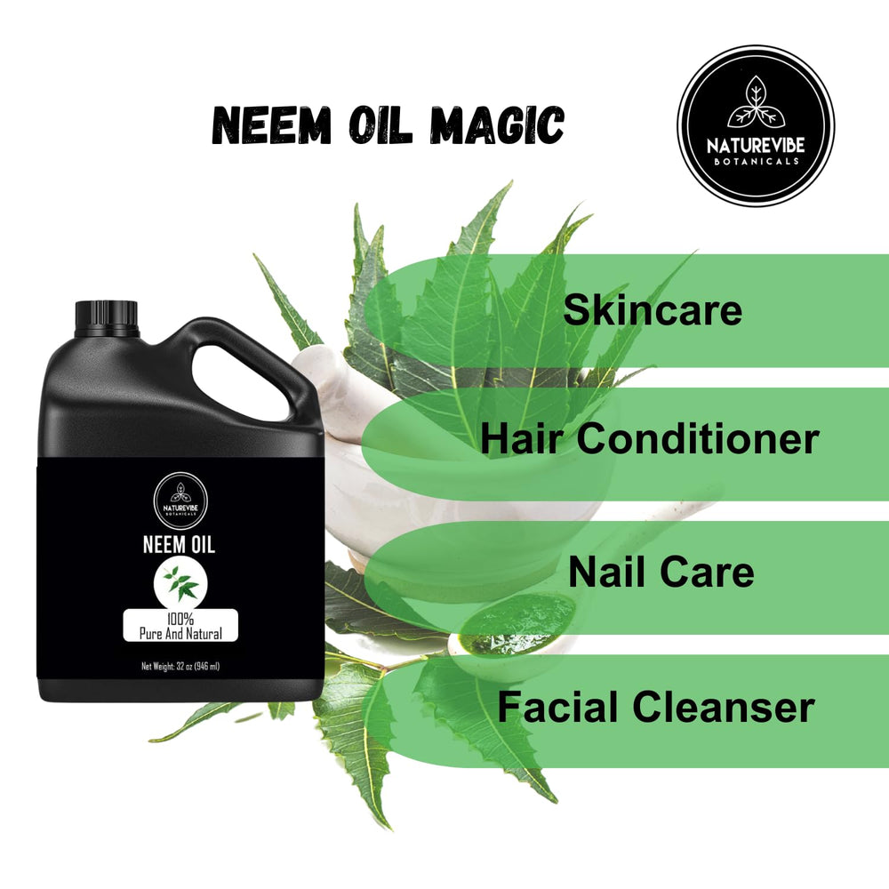 Neem huile Naturevibe Botanicals, conservation au frais et au sec.