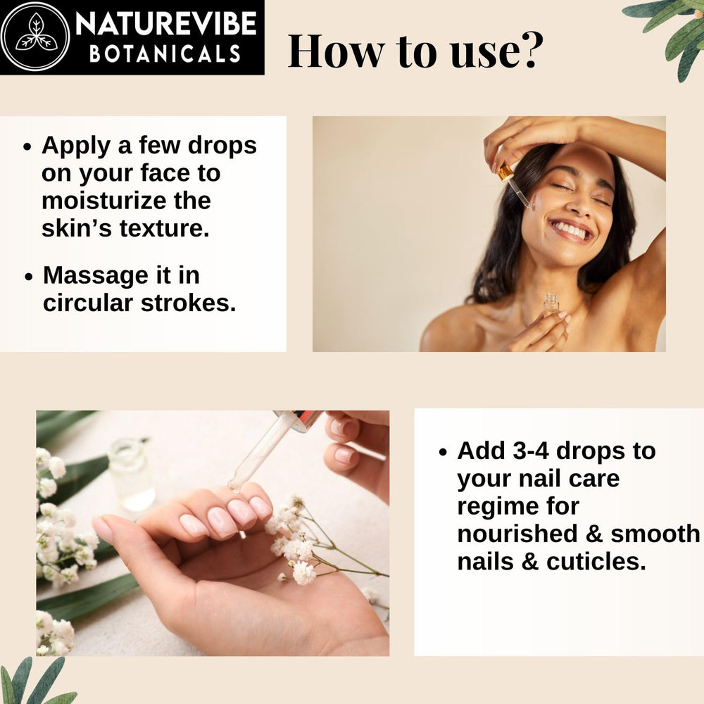Naturevibe Botanicals huile ricin romarin – soin cils et sourcils après démaquillage