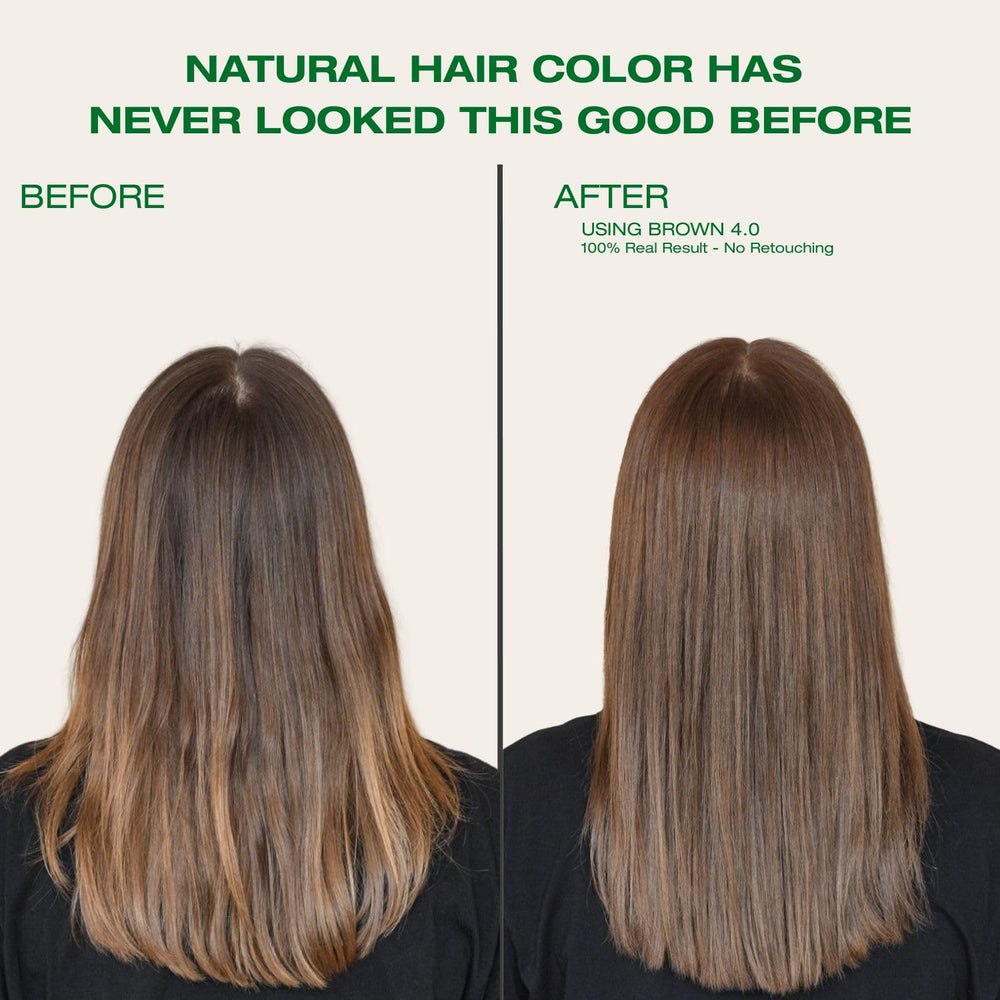 Naturigin colorisation longue durée jusqu'à 8 semaines pour cheveux éclatants.