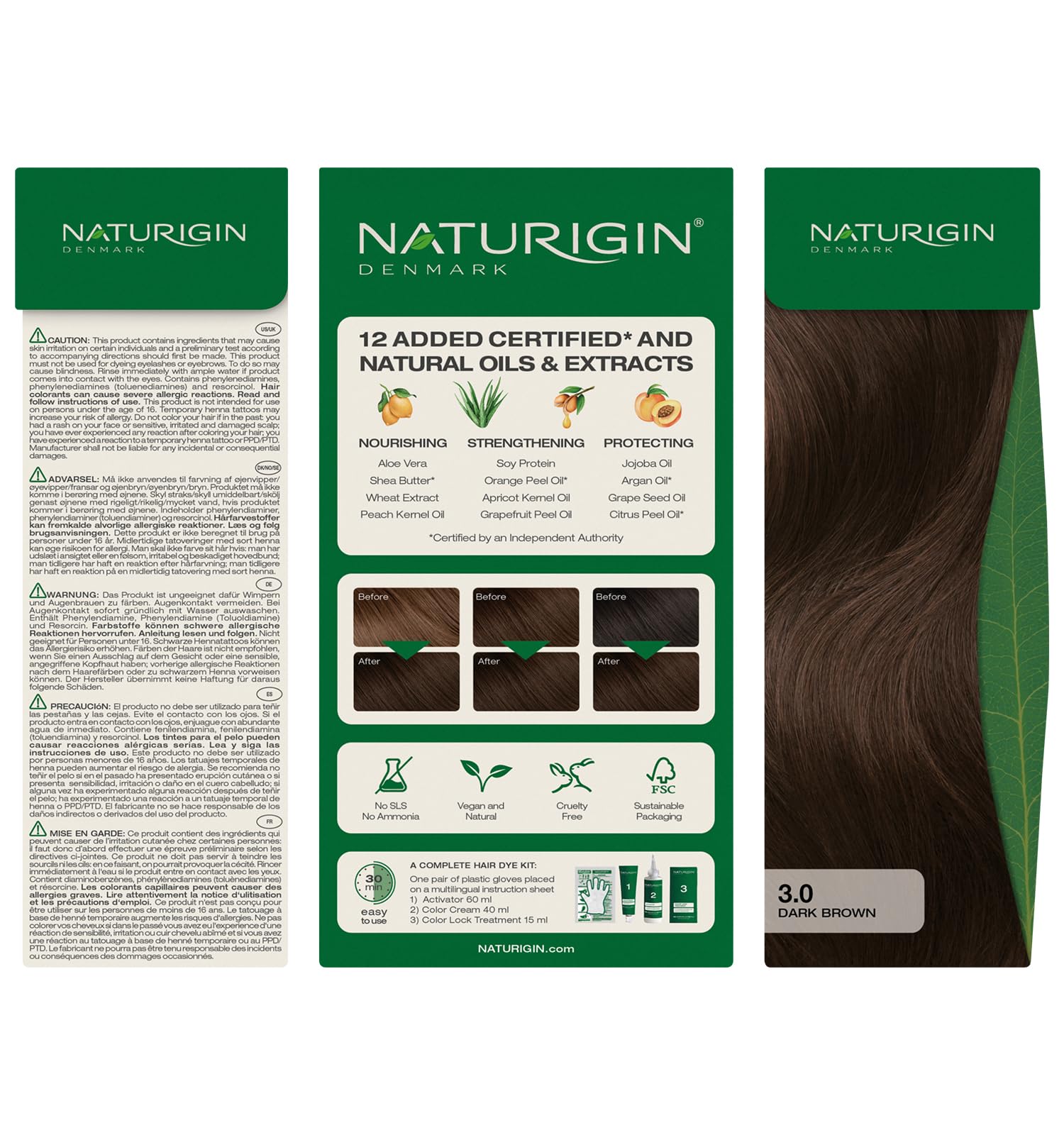 Effet couleur longue durée et naturel sur vos cheveux.
