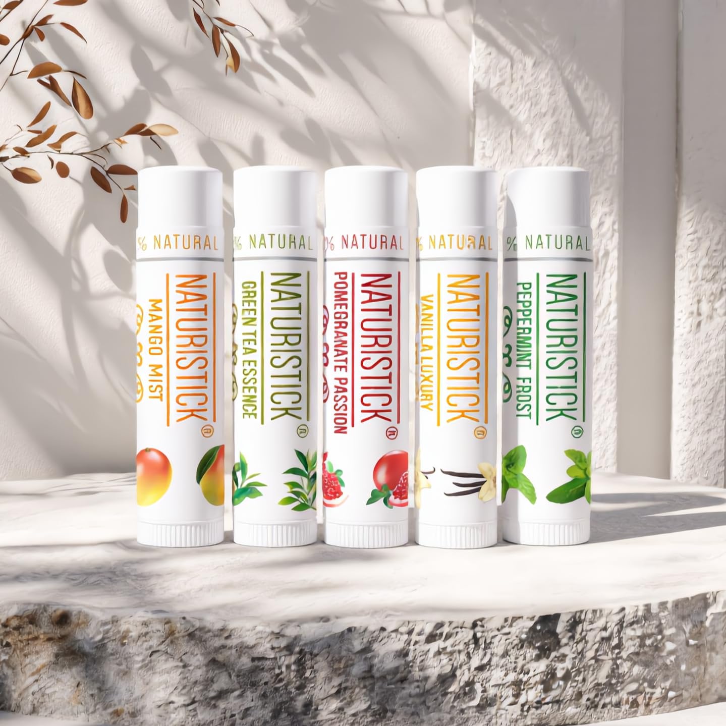 Naturistick coffret 5 senteurs — ensemble pratique pour voyage