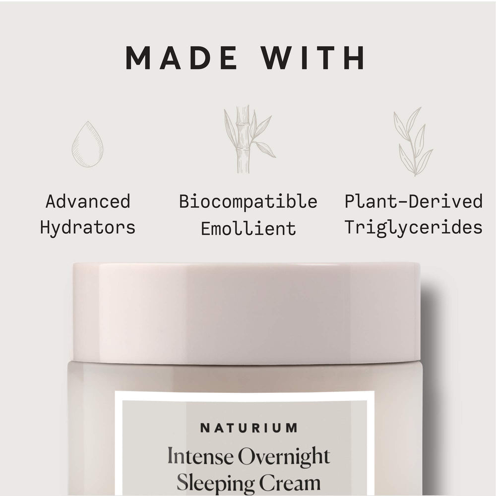 Naturium Crème Nuit Application Douce Visage - routine nocturne confortable.