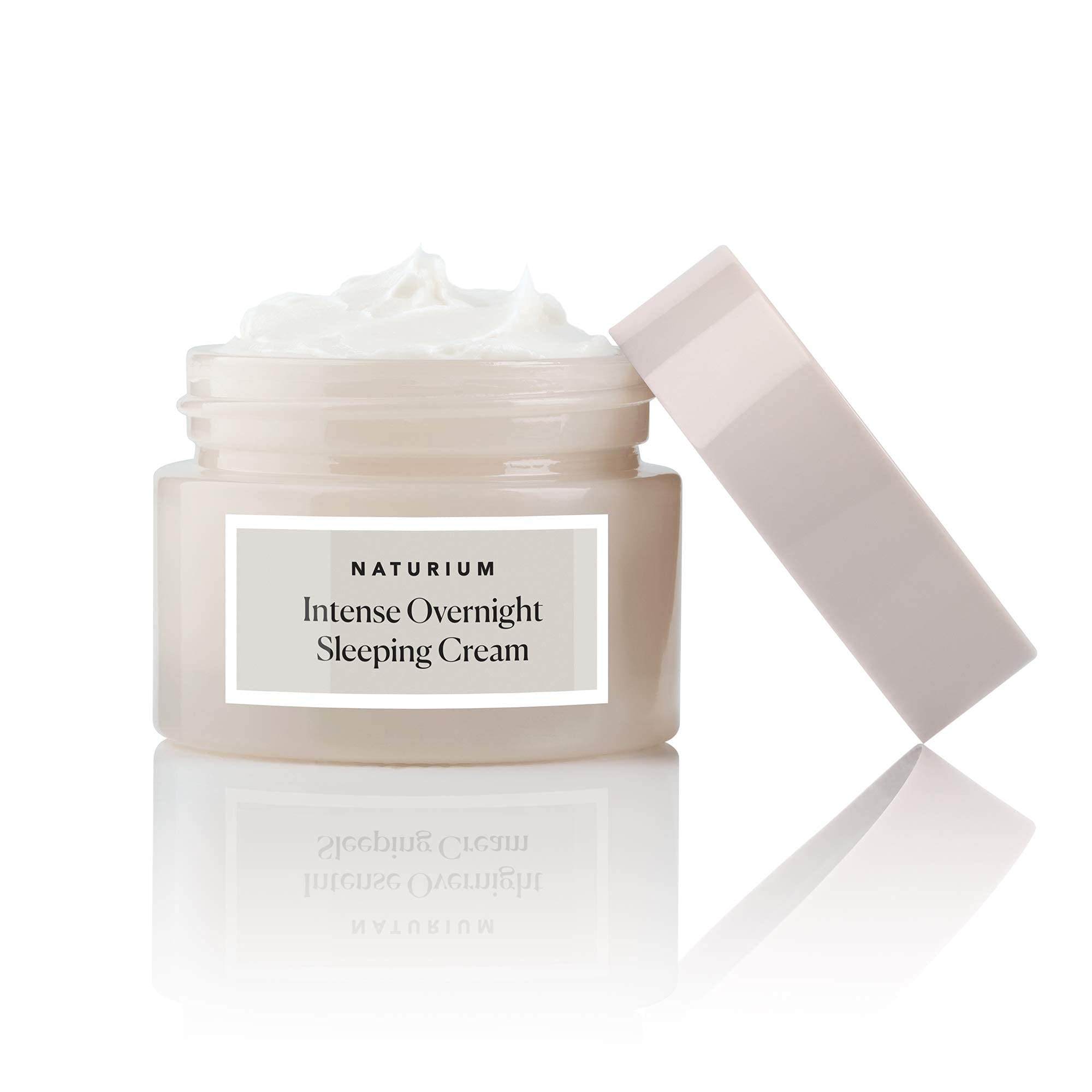 Naturium Crème Nuit Ingrédients Végétaux Squalane - hydratation durable et soin nourrissant.