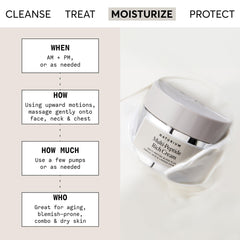 Texture riche et satinée en gros plan sur Naturium Multi-Peptide.