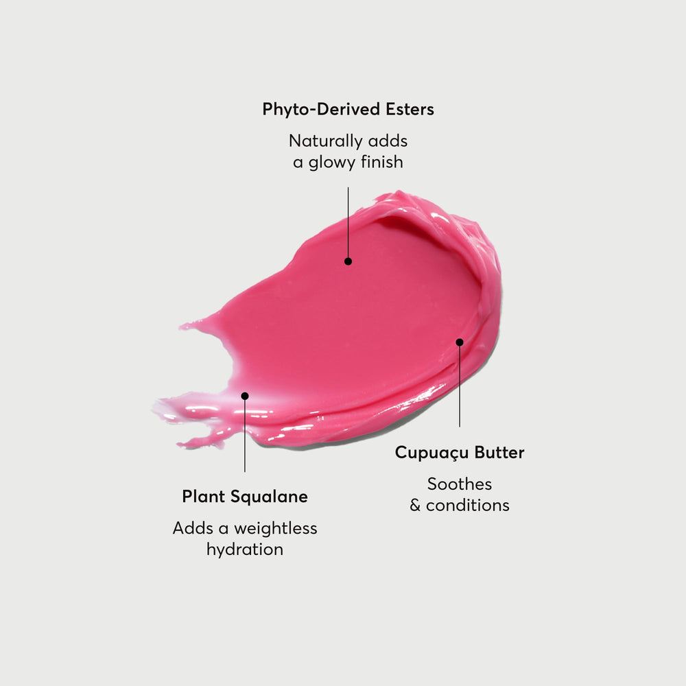 Naturium Phyto-Glow utilisé comme masque nocturne pour hydrater intensément les lèvres.