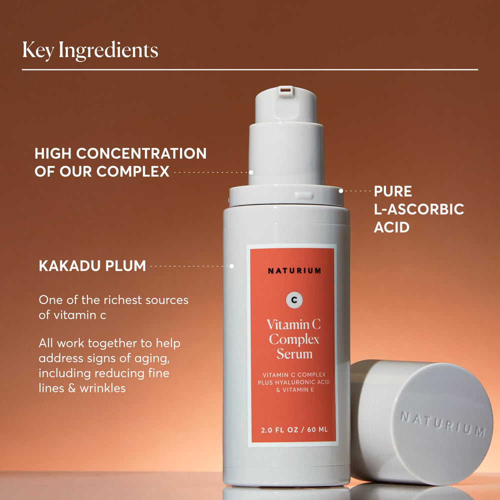 Naturium Sérum vitamine C complexe, peau plus lumineuse après quelques applications.