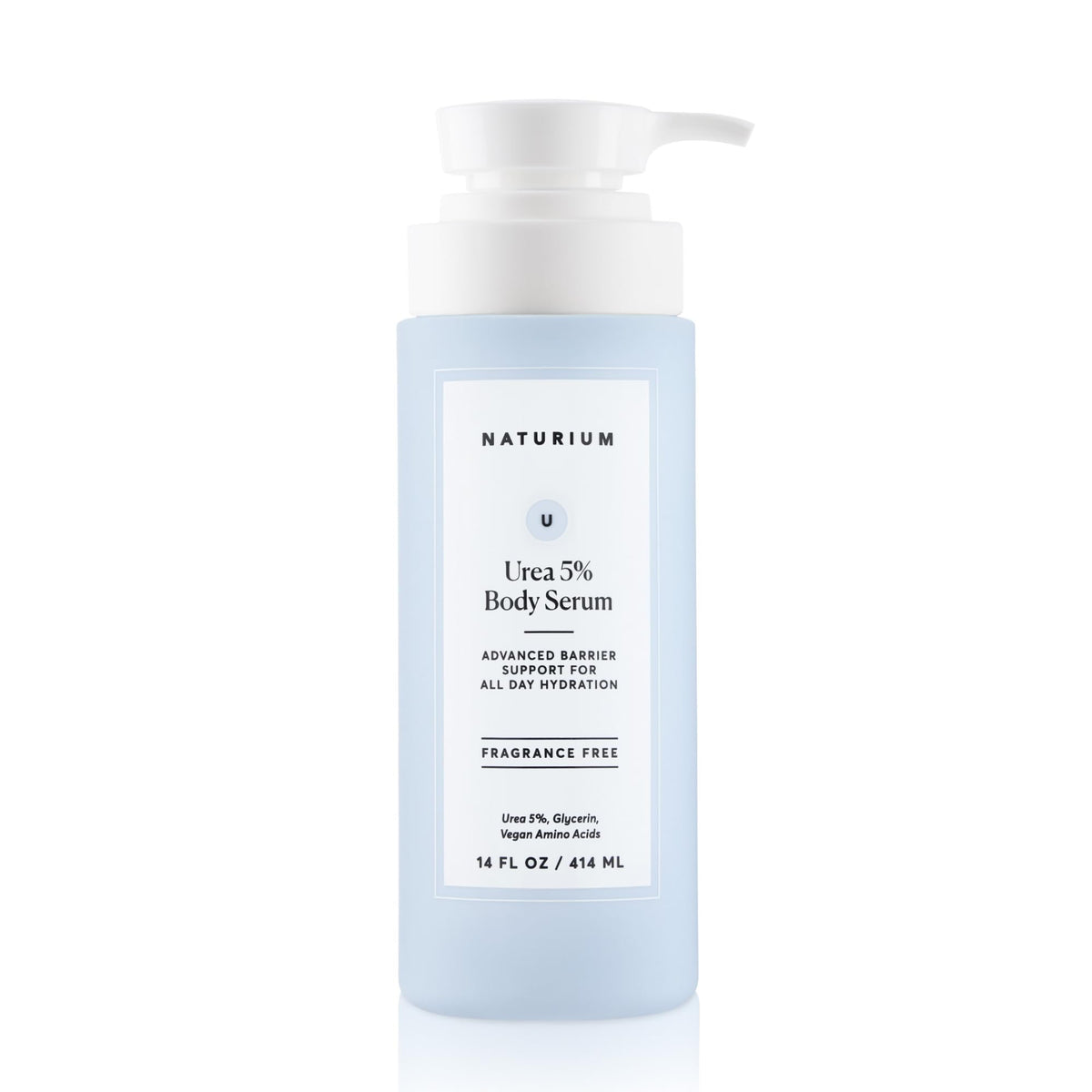Naturium Urea 5% Serum Corps — bouteille élégante, hydratation légère pour la peau.