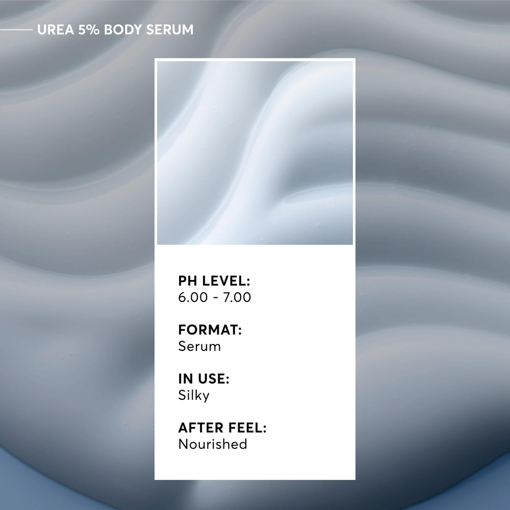 Naturium Urea 5% Serum Corps — emballage végan et sans cruauté envers les animaux.