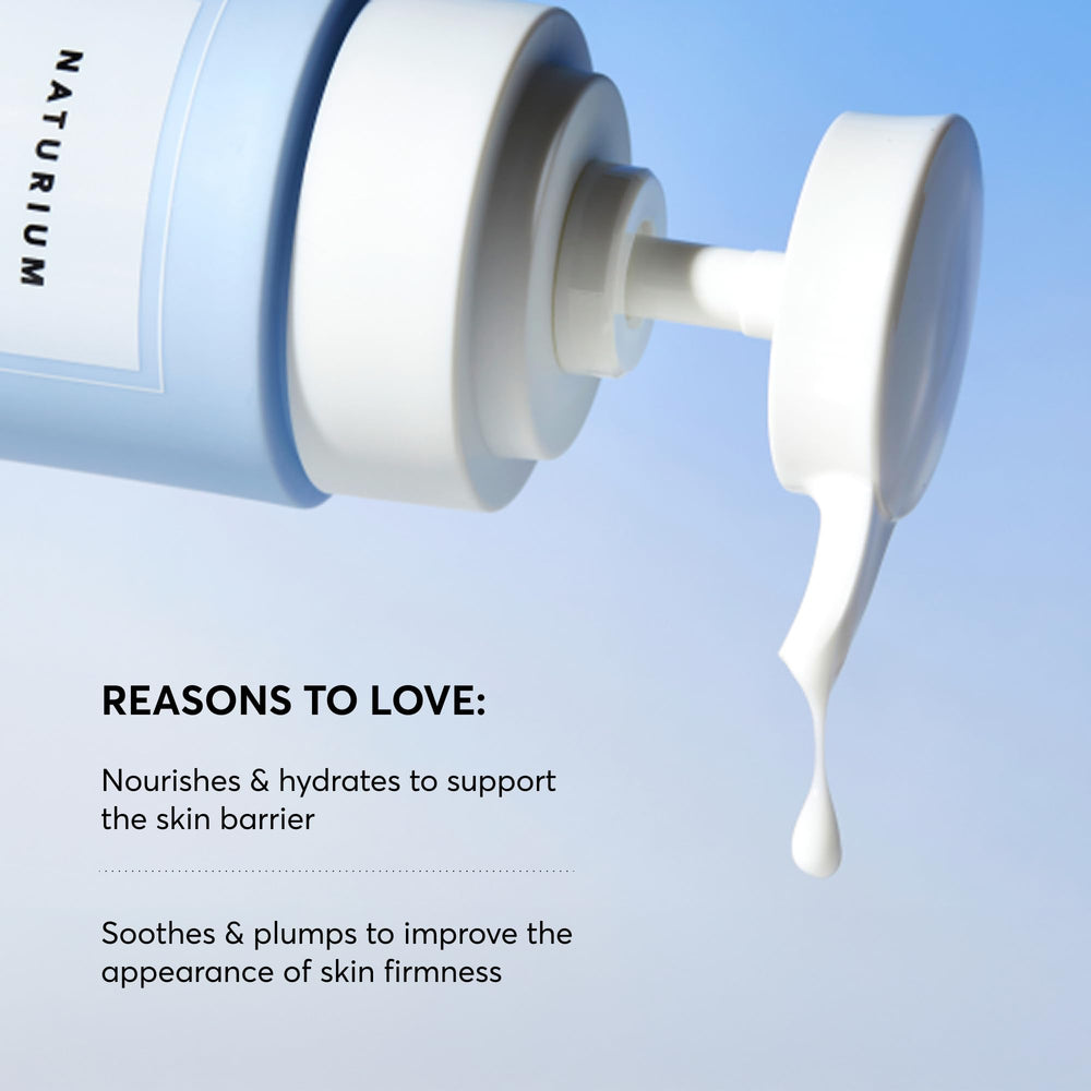 Naturium Urea 5% Serum Corps — texture laiteuse idéale pour une absorption rapide et douce.