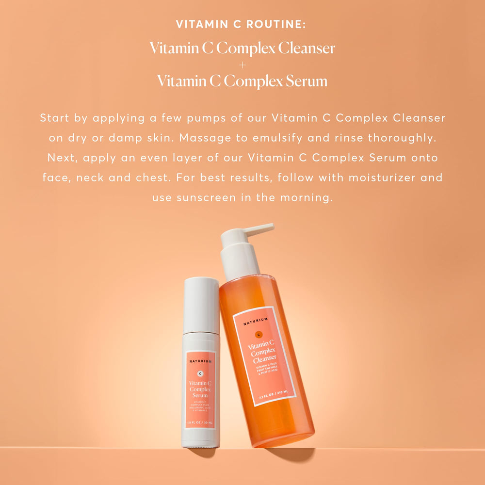 Naturium Vitamine C Complex pH 4-5: formule adaptée à toutes les peaux sensibles.