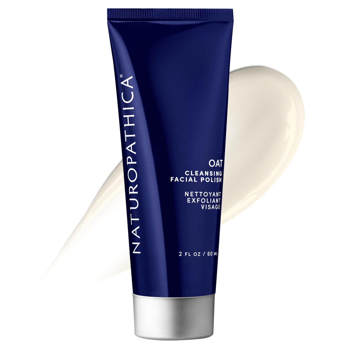 Naturopathica gommage visage avoine : exfoliation douce pour un teint lumineux.