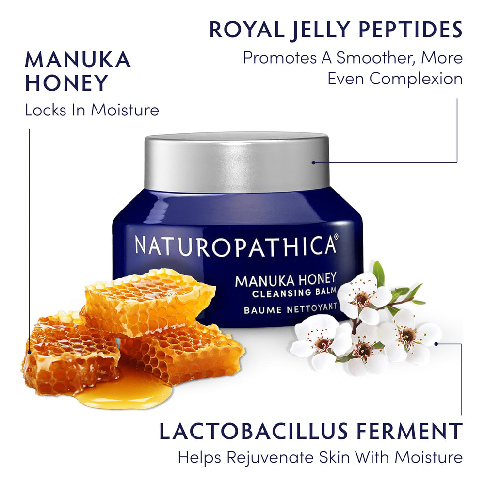 Naturopathica miel Manuka UMF16+, humectant et probiotiques pour hydratation naturelle