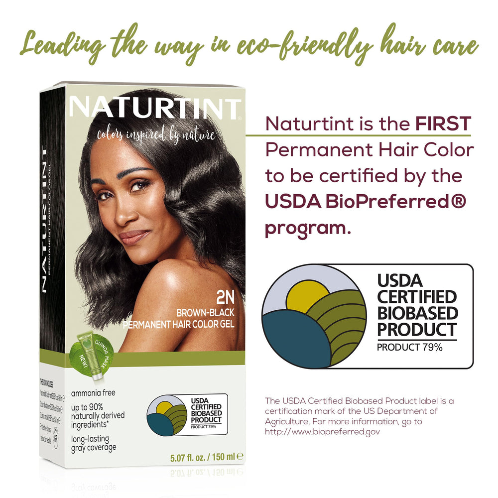 Naturtint 2N brun noir – ingredients vegetaux nourrissants