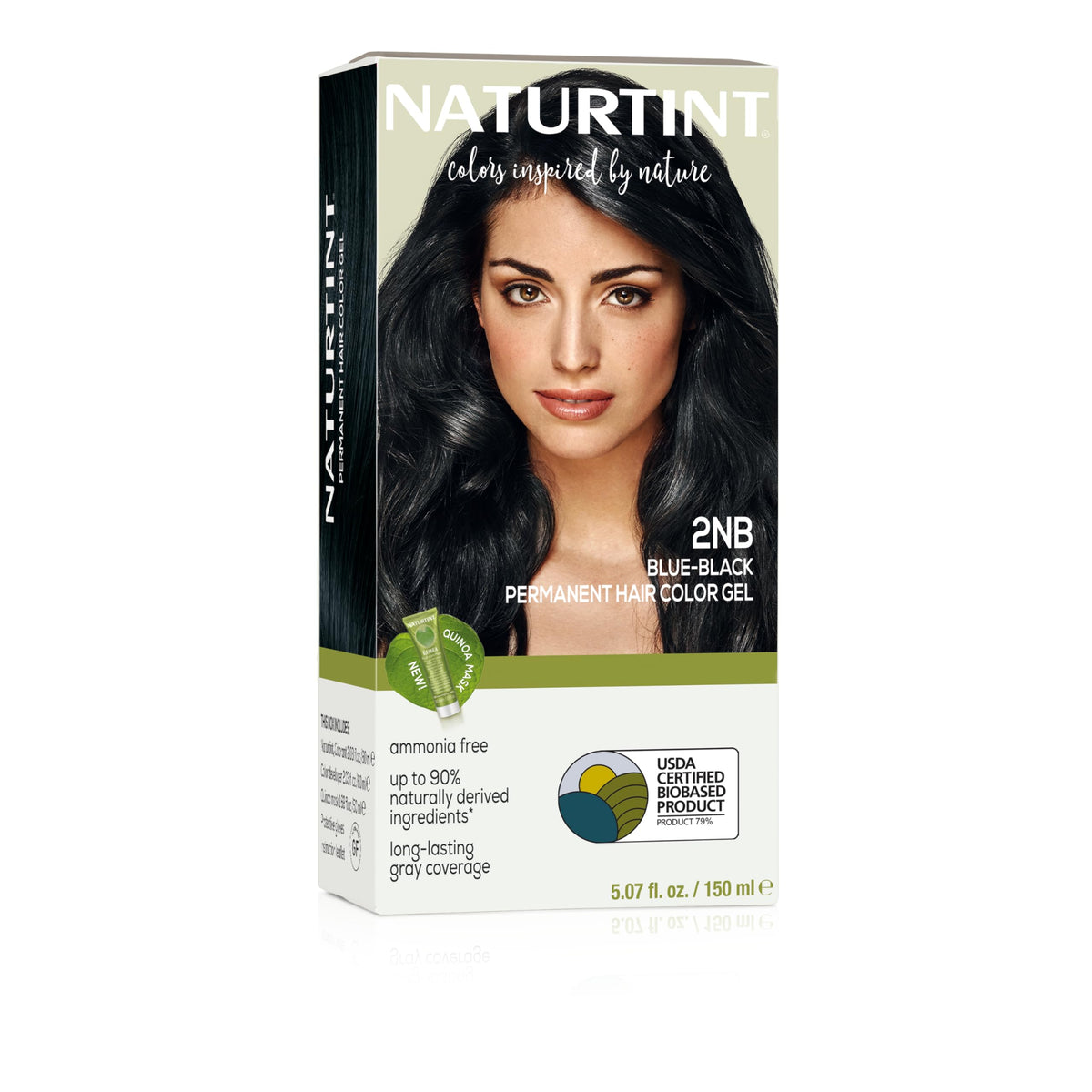 Naturtint 2NB Bleu Noir – application simple pour une couleur naturelle à domicile