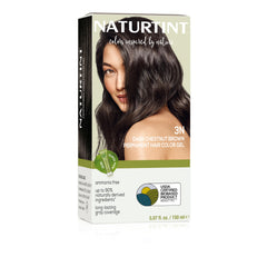 Naturtint 3N, emballage et teinte, couleur brun châtain durable et naturelle