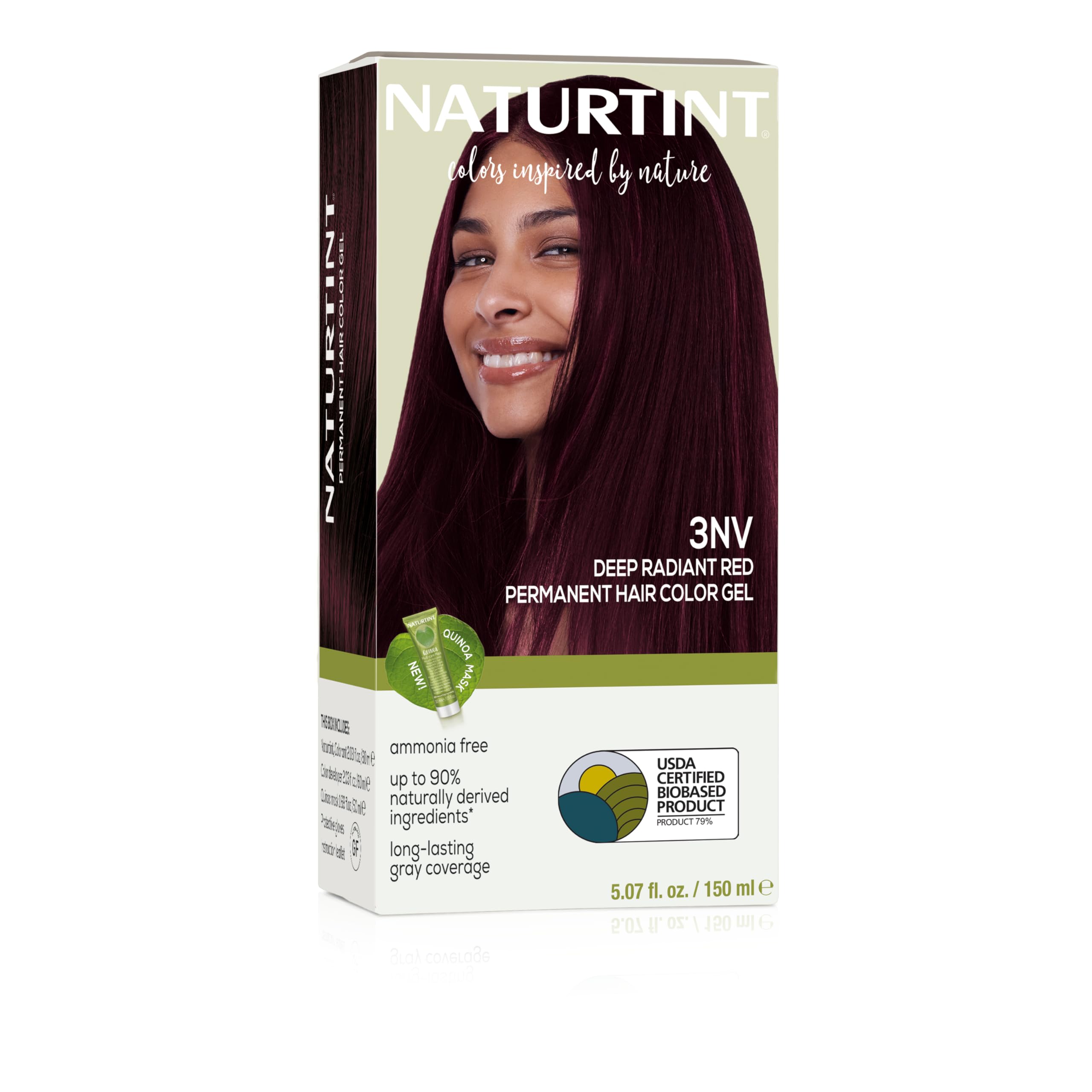 Naturtint 3NV Radiant Red – Le colorant prêt à l’emploi, couleur naturelle et durable.
