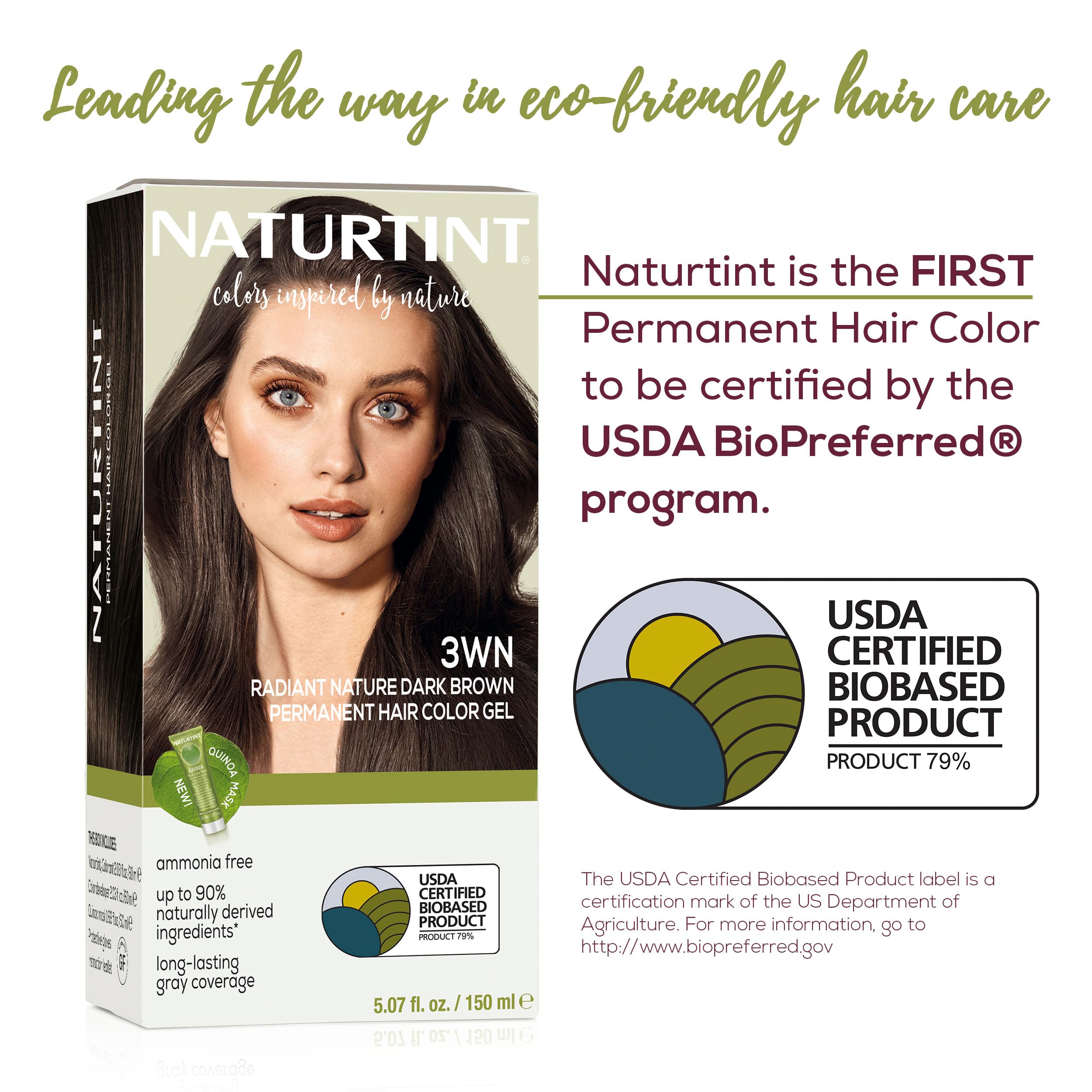 Naturtint 3WN Radiant Nature Dark Brown – application facile et propre à domicile