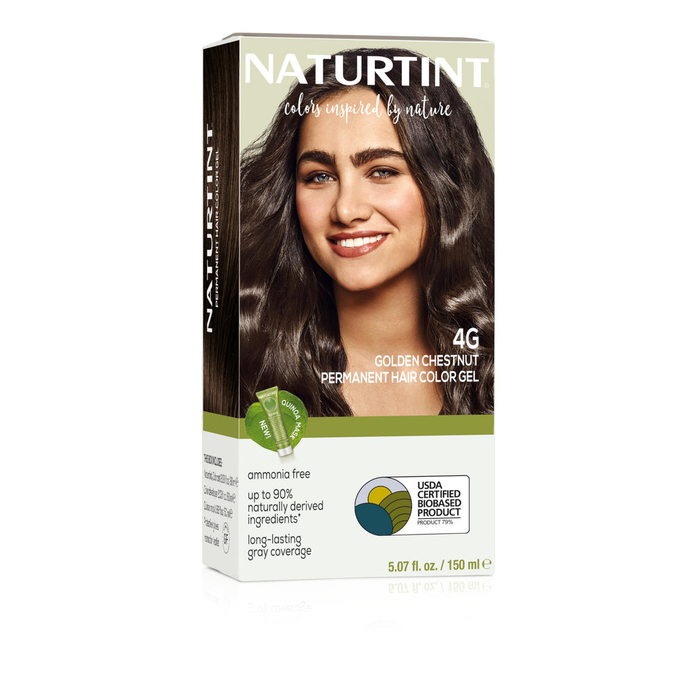 Naturtint 4G châtaigne dorée bouteille — couleur durable et naturelle à domicile